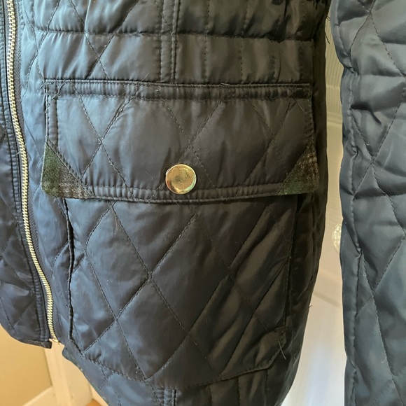 Sam Edelman dark navy quilted Jack - Picture 2 of 10